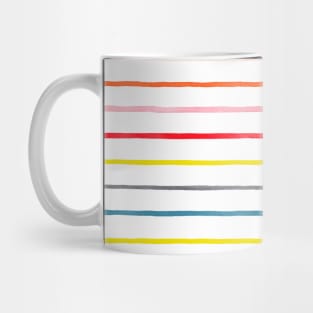 Pocket - Marker Stripes Multi Mug